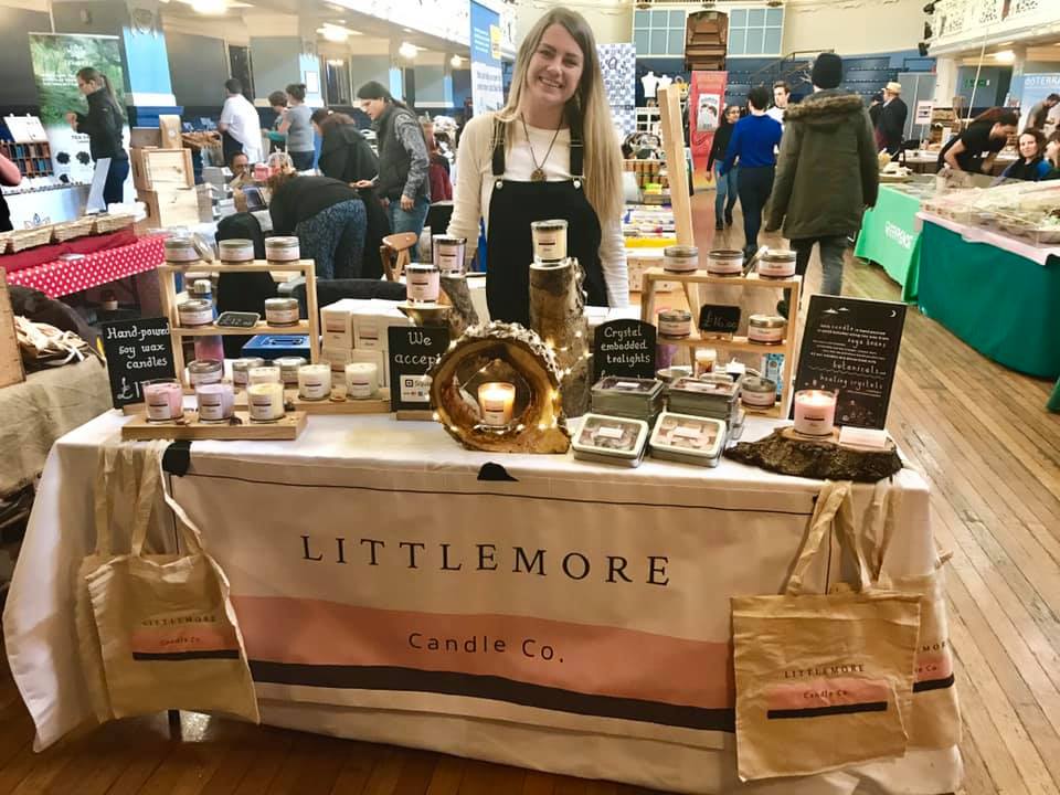 Littlemore Candle Co stall
